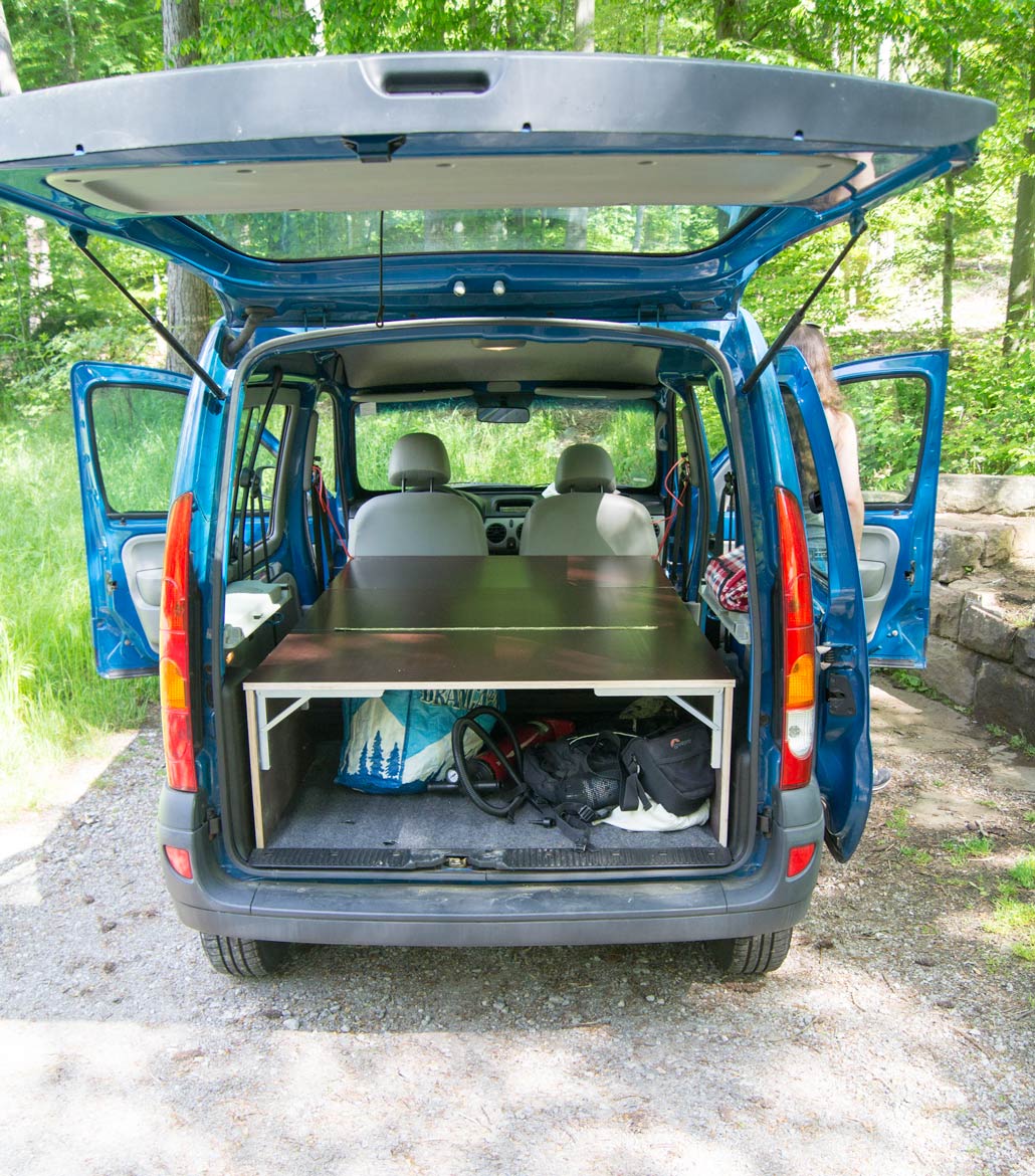 DIY camper van platform – Turn your car 